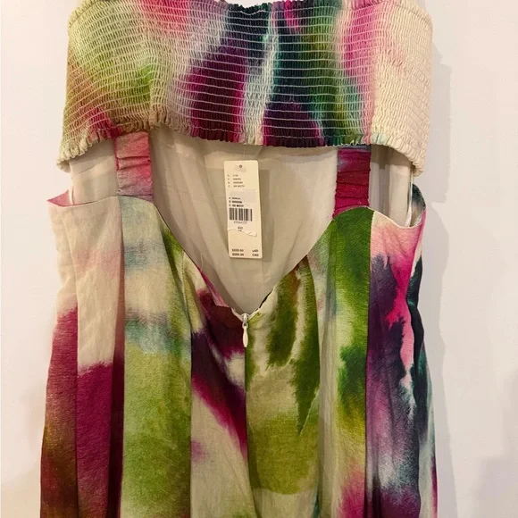 Anthropologie Cream and Multicolor Dress - Picture 3 of 4